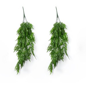 glo-20617-20617_5 GLOBOSTAR® ARTIFICIAL GARDEN  CARAWAY HANGING BRANCH 20617 ΤΕΧΝΗΤΟ ΚΡΕΜΑΣΤΟ ΔΙΑΚΟΣΜΗΤΙΚΟ Κ