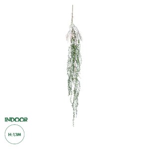 glo-20618-20618_0 GLOBOSTAR® ARTIFICIAL GARDEN EUCALYPTUS HANGING PLANT 20618 ΤΕΧΝΗΤΟ ΔΙΑΚΟΣΜΗΤΙΚΟ ΚΡΕΜΑΣΤΟ 