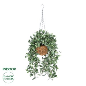 glo-20627-20627_0 GLOBOSTAR® ARTIFICIAL GARDEN GOLDEN BELL WILLOW HANGING PLANT 20627 ΤΕΧΝΗΤΟ ΚΡΕΜΑΣΤΟ ΔΙΑΚΟ