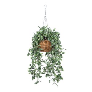 glo-20627-20627_3 GLOBOSTAR® ARTIFICIAL GARDEN GOLDEN BELL WILLOW HANGING PLANT 20627 ΤΕΧΝΗΤΟ ΚΡΕΜΑΣΤΟ ΔΙΑΚΟ