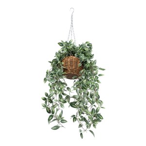 glo-20627-20627_4 GLOBOSTAR® ARTIFICIAL GARDEN GOLDEN BELL WILLOW HANGING PLANT 20627 ΤΕΧΝΗΤΟ ΚΡΕΜΑΣΤΟ ΔΙΑΚΟ