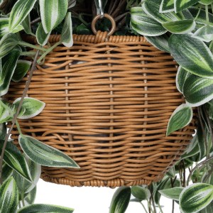 glo-20627-20627_6 GLOBOSTAR® ARTIFICIAL GARDEN GOLDEN BELL WILLOW HANGING PLANT 20627 ΤΕΧΝΗΤΟ ΚΡΕΜΑΣΤΟ ΔΙΑΚΟ
