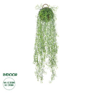 glo-20630-20630_0 GLOBOSTAR® ARTIFICIAL GARDEN GOLDEN BELL WILLOW 1 HANGING PLANT 20630 ΚΡΕΜΑΣΤΟ ΤΕΧΝΗΤΟ ΔΙΑ