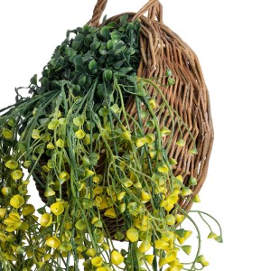 glo-20632-20632_3 GLOBOSTAR® ARTIFICIAL GARDEN GOLDEN BELL WILLOW 4 HANGING PLANT 20632 ΚΡΕΜΑΣΤΟ ΤΕΧΝΗΤΟ ΔΙΑ