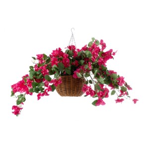 glo-20634-20634_3 GLOBOSTAR® ARTIFICIAL GARDEN RHODODENDRON HANGING PLANT 20634 ΤΕΧΝΗΤΟ ΚΡΕΜΑΣΤΟ ΔΙΑΚΟΣΜΗΤΙΚ