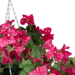 glo-20634-20634_4 GLOBOSTAR® ARTIFICIAL GARDEN RHODODENDRON HANGING PLANT 20634 ΤΕΧΝΗΤΟ ΚΡΕΜΑΣΤΟ ΔΙΑΚΟΣΜΗΤΙΚ