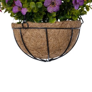 glo-20635-20635_6 GLOBOSTAR® ARTIFICIAL GARDEN GERBERA HANGING PLANT 20635 ΤΕΧΝΗΤΟ ΚΡΕΜΑΣΤΟ ΔΙΑΚΟΣΜΗΤΙΚΟ ΦΥΤ