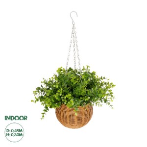 glo-20640-20640_0.webp GLOBOSTAR® ARTIFICIAL GARDEN EUCALYPTUS HANGING PLANT 20640 ΤΕΧΝΗΤΟ ΚΡΕΜΑΣΤΟ ΔΙΑΚΟΣΜΗΤΙΚΟ 