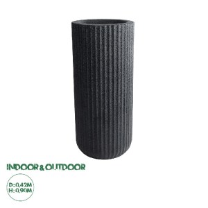 glo-20734-20734_00 GLOBOSTAR® ARTIFICIAL GARDEN MATERA 20734 ΕΠΙΔΑΠΕΔΙΟ ΠΟΛΥΕΣΤΕΡΙΚΟ ΤΣΙΜΕΝΤΕΝΙΟ ΚΑΣΠΩ ΓΛΑΣΤΡ
