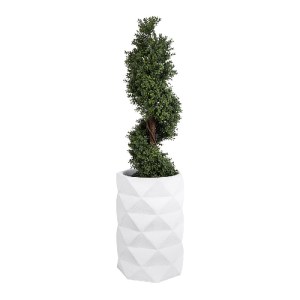 glo-20743-20743_6 GLOBOSTAR® ARTIFICIAL GARDEN VARENNA 20743 ΕΠΙΔΑΠΕΔΙΟ ΠΟΛΥΕΣΤΕΡΙΚΟ ΤΣΙΜΕΝΤΕΝΙΟ ΚΑΣΠΩ ΓΛΑΣΤ