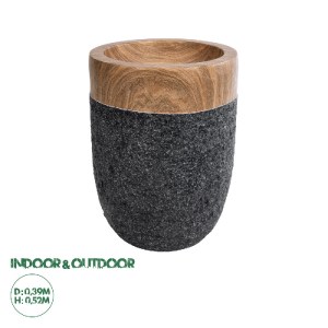 glo-20744-20744_0 GLOBOSTAR® ARTIFICIAL GARDEN BELLAGIO 20744 ΕΠΙΔΑΠΕΔΙΟ ΠΟΛΥΕΣΤΕΡΙΚΟ ΤΣΙΜΕΝΤΕΝΙΟ ΚΑΣΠΩ ΓΛΑΣ