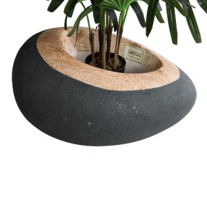 glo-20746-20746_4 GLOBOSTAR® ARTIFICIAL GARDEN RAVELLO 20746 ΕΠΙΔΑΠΕΔΙΟ ΠΟΛΥΕΣΤΕΡΙΚΟ ΤΣΙΜΕΝΤΕΝΙΟ ΚΑΣΠΩ ΓΛΑΣΤ