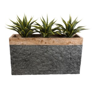 glo-20749-20749_3 GLOBOSTAR® ARTIFICIAL GARDEN TOSCANE 20749 ΕΠΙΔΑΠΕΔΙΟ ΠΟΛΥΕΣΤΕΡΙΚΟ ΤΣΙΜΕΝΤΕΝΙΟ ΚΑΣΠΩ ΓΛΑΣΤ