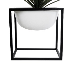 glo-20754-20754_4 GLOBOSTAR® ARTIFICIAL GARDEN FIORI 20754 ΕΠΙΔΑΠΕΔΙΟ ΜΕΤΑΛΛΙΚΟ ΤΣΙΜΕΝΤΕΝΙΟ ΚΑΣΠΩ ΓΛΑΣΤΡΑ - 