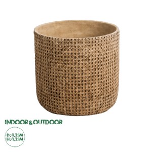 glo-20800-20800_0 GLOBOSTAR® ARTIFICIAL GARDEN GIUSEPPE 20800 ΔΙΑΚΟΣΜΗΤΙΚΟ ΠΟΛΥΕΣΤΕΡΙΚΟ ΤΣΙΜΕΝΤΕΝΙΟ ΚΑΣΠΩ ΓΛ