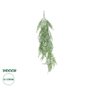 glo-20863-20863_0 GLOBOSTAR® ARTIFICIAL GARDEN HANGING FERN 20863 ΤΕΧΝΗΤΟ ΔΙΑΚΟΣΜΗΤΙΚΟ ΚΡΕΜΑΣΤΟ ΦΥΤΟ ΦΤΕΡΗ Μ