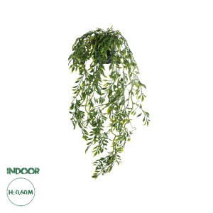 glo-20868-20868_0 GLOBOSTAR® ARTIFICIAL GARDEN HANGING NANDINA 20868 - ΤΕΧΝΗΤΟ ΚΡΕΜΑΣΤΟ ΔΙΑΚΟΣΜΗΤΙΚΟ ΦΥΤΟ ΝΑ