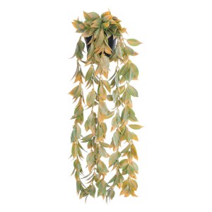 glo-20871-20871_2 GLOBOSTAR® ARTIFICIAL GARDEN HANGING POMELO LEAF 20871 - ΤΕΧΝΗΤΟ ΚΡΕΜΑΣΤΟ ΔΙΑΚΟΣΜΗΤΙΚΟ ΦΥΤ