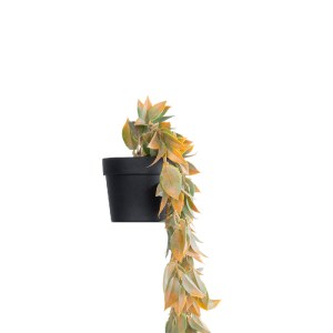 glo-20871-20871_4 GLOBOSTAR® ARTIFICIAL GARDEN HANGING POMELO LEAF 20871 - ΤΕΧΝΗΤΟ ΚΡΕΜΑΣΤΟ ΔΙΑΚΟΣΜΗΤΙΚΟ ΦΥΤ