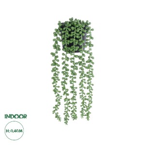 glo-20878-20878_0 GLOBOSTAR® ARTIFICIAL GARDEN HANGING LOVERS TEARS 20878 - ΤΕΧΝΗΤΟ ΚΡΕΜΑΣΤΟ ΔΙΑΚΟΣΜΗΤΙΚΟ Φ