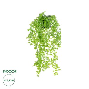 glo-20880-20880_0 GLOBOSTAR® ARTIFICIAL GARDEN HANGING PEACH LEAF 20880 - ΤΕΧΝΗΤΟ ΚΡΕΜΑΣΤΟ ΔΙΑΚΟΣΜΗΤΙΚΟ ΦΥΤΟ