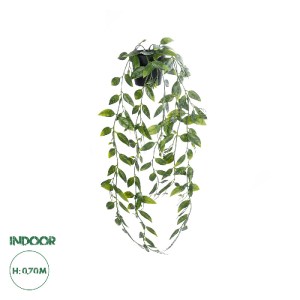 glo-20883-20883_0 GLOBOSTAR® ARTIFICIAL GARDEN HANGING DUTCH BEAN 20883 - ΤΕΧΝΗΤΟ ΚΡΕΜΑΣΤΟ ΔΙΑΚΟΣΜΗΤΙΚΟ ΦΥΤΟ
