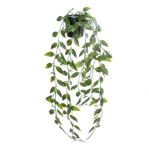 glo-20883-20883_2 GLOBOSTAR® ARTIFICIAL GARDEN HANGING DUTCH BEAN 20883 - ΤΕΧΝΗΤΟ ΚΡΕΜΑΣΤΟ ΔΙΑΚΟΣΜΗΤΙΚΟ ΦΥΤΟ