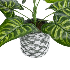 glo-20888-20888_4 GLOBOSTAR® ARTIFICIAL GARDEN PEACOCK 20888 ΤΕΧΝΗΤΟ ΔΙΑΚΟΣΜΗΤΙΚΟ ΦΥΤΟ ΠΑΓΩΝΙ Φ38 X Υ33CM