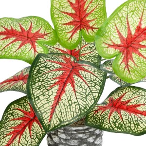glo-20891-20891_3 GLOBOSTAR® ARTIFICIAL GARDEN CALADIUM 20891 ΤΕΧΝΗΤΟ ΔΙΑΚΟΣΜΗΤΙΚΟ ΦΥΤΟ ΤΡΟΠΙΚΟ ΦΥΤΟ Φ40 X Υ