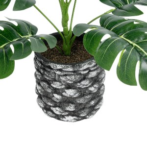 glo-20893-20893_4 GLOBOSTAR® ARTIFICIAL GARDEN MONSTERA 20893 - ΤΕΧΝΗΤΟ ΔΙΑΚΟΣΜΗΤΙΚΟ ΦΥΤΟ ΜΟΝΣΤΕΡΑ Φ40 X Υ33