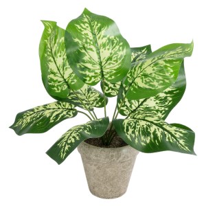 glo-20897-20897_2 GLOBOSTAR® ARTIFICIAL GARDEN DIEFFENBACHIA POTTED PLANT 20897 ΔΙΑΚΟΣΜΗΤΙΚΟ ΦΥΤΟ ΔΙΕΦΕΝΜΠΑΧ