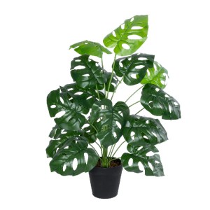 glo-20909-20909_2 GLOBOSTAR® ARTIFICIAL GARDEN MONSTERA PLANT 20909 - ΔΙΑΚΟΣΜΗΤΙΚΟ ΦΥΤΟ ΜΟΝΣΤΕΡΑ Φ50 X Υ75CM