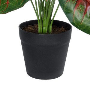 glo-20911-20911_4 GLOBOSTAR® ARTIFICIAL GARDEN CALADIUM MIX 20911 ΔΙΑΚΟΣΜΗΤΙΚΟ ΦΥΤΟ ΚΑΛΑΝΤΙΟΥΜ Υ75CM