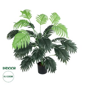 glo-20915-20915_0 GLOBOSTAR® ARTIFICIAL GARDEN CALADIUM PLANT 20915 ΔΙΑΚΟΣΜΗΤΙΚΟ ΦΥΤΟ ΚΑΛΑΝΤΙΟΥΜ Φ90 X Υ80CM