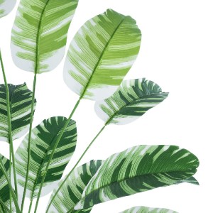glo-20918-20918_3 GLOBOSTAR® ARTIFICIAL GARDEN BANANA ZEBRA PLANT 20918 - ΔΙΑΚΟΣΜΗΤΙΚΟ ΦΥΤΟ ΜΠΑΝΑΝΙΑ ΖΕΒΡΑ Φ
