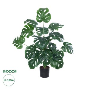 glo-20923-20923_0 GLOBOSTAR® ARTIFICIAL GARDEN MONSTERA PLANT 20923 - ΔΙΑΚΟΣΜΗΤΙΚΟ ΦΥΤΟ ΜΟΝΣΤΕΡΑ Φ80 X Υ80CM