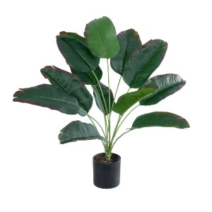 glo-20928-20928_2 GLOBOSTAR® ARTIFICIAL GARDEN BANANA PLANT 20928 - ΔΙΑΚΟΣΜΗΤΙΚΟ ΦΥΤΟ ΜΠΑΝΑΝΙΑ Φ70 X Υ55CM