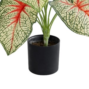 glo-20932-20932_4 GLOBOSTAR® ARTIFICIAL GARDEN CALADIUM PLANT 20932 ΔΙΑΚΟΣΜΗΤΙΚΟ ΦΥΤΟ ΚΑΛΑΝΤΙΟΥΜ Φ58 X Υ55CM