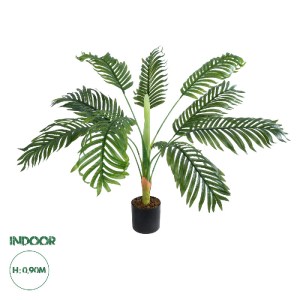 glo-20936-20936_0 GLOBOSTAR® ARTIFICIAL GARDEN ARECA PALM PLANT 20936 - ΔΙΑΚΟΣΜΗΤΙΚΟ ΦΥΤΟ ΑΡΕΚΑ Φ94 X Υ90CM