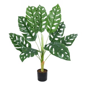 glo-20937-20937_2 GLOBOSTAR® ARTIFICIAL GARDEN MONSTERA PLANT 20937 - ΔΙΑΚΟΣΜΗΤΙΚΟ ΦΥΤΟ ΜΟΝΣΤΕΡΑ Φ90 X Υ80CM