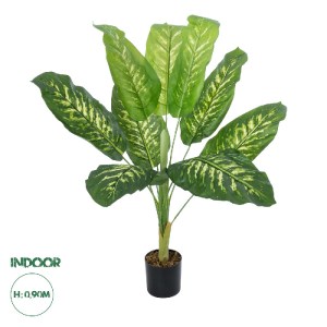 glo-20940-20940_0 GLOBOSTAR® ARTIFICIAL GARDEN CALATHEA PLANT 20940 ΔΙΑΚΟΣΜΗΤΙΚΟ ΦΥΤΟ ΚΑΛΑΘΕΑ Φ80 X Υ90CM