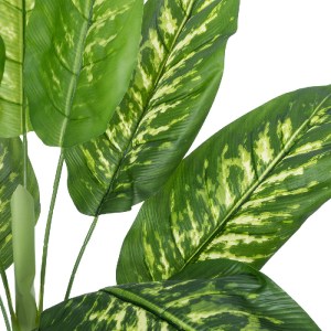 glo-20940-20940_3 GLOBOSTAR® ARTIFICIAL GARDEN CALATHEA PLANT 20940 ΔΙΑΚΟΣΜΗΤΙΚΟ ΦΥΤΟ ΚΑΛΑΘΕΑ Φ80 X Υ90CM