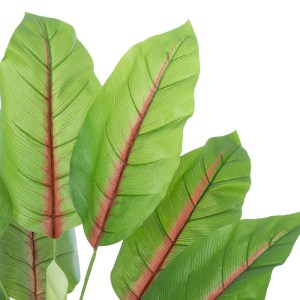 glo-20944-20944_3 GLOBOSTAR® ARTIFICIAL GARDEN BLOOD BANANA PLANT 20944 - ΔΙΑΚΟΣΜΗΤΙΚΟ ΦΥΤΟ ΑΙΜΑΤΟΦΥΛΛΗ ΜΠΑΝ