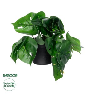 glo-20945-20945_0 GLOBOSTAR® ARTIFICIAL GARDEN  MONSTERA PLANT 20945 - ΔΙΑΚΟΣΜΗΤΙΚΟ ΦΥΤΟ ΜΟΝΣΤΕΡΑ Φ40 X Υ33C