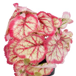 glo-20948-20948_3 GLOBOSTAR® ARTIFICIAL GARDEN RED BEGONIA PLANT 20948 ΔΙΑΚΟΣΜΗΤΙΚΟ ΦΥΤΟ ΚΟΚΚΙΝΗ ΜΠΙΓΟΝΙΑ Φ2