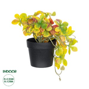 glo-20956-20956_0 GLOBOSTAR® ARTIFICIAL GARDEN SCHEFFLERA MIX PLANT 20956 ΔΙΑΚΟΣΜΗΤΙΚΟ ΦΥΤΟ ΣΕΦΛΕΡΑ Φ20 X Υ1
