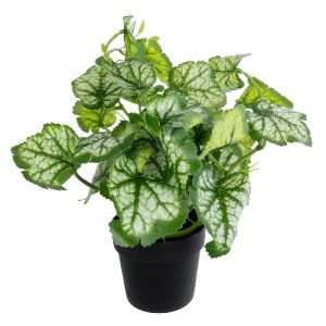 glo-20958-20958_4 GLOBOSTAR® ARTIFICIAL GARDEN BEGONIA PLANT 20958 ΔΙΑΚΟΣΜΗΤΙΚΟ ΦΥΤΟ ΒΙΓΟΝΙΑ Φ47 X Υ22CM
