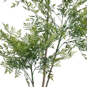glo-20965-20965_3 GLOBOSTAR® ARTIFICIAL GARDEN GREEN NANDINA PLANT 20965 ΔΙΑΚΟΣΜΗΤΙΚΟ ΦΥΤΟ ΠΡΑΣΙΝΗ ΝΑΝΤΙΝΑ Φ