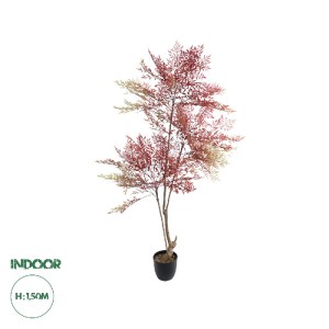 glo-20966-20966_0 GLOBOSTAR® ARTIFICIAL GARDEN RED NANDINA PLANT 20966 ΔΙΑΚΟΣΜΗΤΙΚΟ ΦΥΤΟ ΚΟΚΚΙΝΗ ΝΑΝΤΙΝΑ Φ66