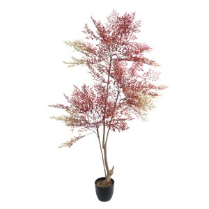 glo-20966-20966_2 GLOBOSTAR® ARTIFICIAL GARDEN RED NANDINA PLANT 20966 ΔΙΑΚΟΣΜΗΤΙΚΟ ΦΥΤΟ ΚΟΚΚΙΝΗ ΝΑΝΤΙΝΑ Φ66